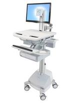 Multimedijos vežimėlis Ergotron StyleView aliuminio pilkai baltas