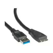 ROLINE USB 3.0 kabelis, A ST - Micro B ST 2,0 m (11.02.8875)