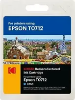 185E007102 KODAK EPS. DX4000 TINTE CYA C13T07124012/T0712/T0892 495Seiten 5.5ml (185E007102)