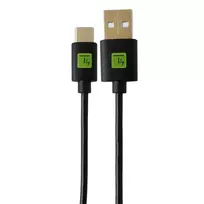 Techly ICOC MUSB20-CMAM20T USB laidas USB 2.0 2 m USB A USB C juodas