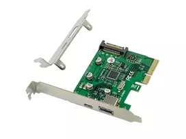 Conceptronic EMRICK PCIe kortelė USB 3.2 Gen 2, 1x USB-C ir 1x USB-A