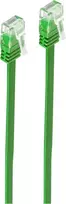 Tinklo kabelis ShiverPeaks SP711-SL0.5G Žalias 0,5 m Cat6 U/UTP