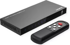 ROLINE 8K HDMI Switch, 4-fach, mit IR-Fernbedienung