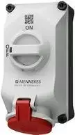 MENNEKES 5603506G Sieninis kištukinis lizdas DUO 32A 5P 6h 400V IP44
