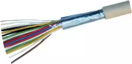 Telefono kabelis S/CONN 76880-50 50m pilkas spalvos