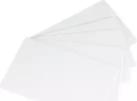 Evolis High Trust - medienos plaušas - 30 mil - juoda/balta - 85,6 x 54 mm, 100 kortelių dėžutė - kortelės - skirtos Badgy 100, 200 (CBGCP030W)