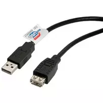 ROLINE USB 2.0 laidas, tipas A-A, kištukas/lizdas 0,8 m (11.02.8947)