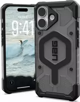 UAG Urban Armor Gear Pathfinder MagSafe Dėklas | Apple iPhone 17 | pelenų (permatoma pilka)/juoda | 114553113140