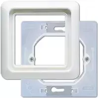 Jung CD 681 WU WW balto termoplastiko dangtelis moduliniams rėmams