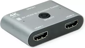 VALUE dvikryptis HDMI jungiklis 2 kryptimis 1→2 ir 2→1 (14.99.3588)