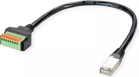 ROLINE adapteris RJ45 ST – gnybtų blokas (12.02.1171)