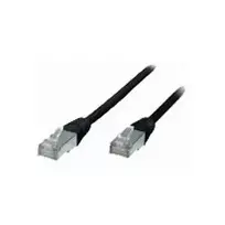 ShiverPeaks TP-Patch kabelis Cat.5e F/UTP STP juodas 0,25 m