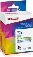edding EDD-704 schwarz, color Druckerpatronen kompatibel zu HP 305XL (3YM62AE/3YM63AE), 2er-Set (18-704)