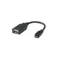 ROLINE USB 2.0 laidas, USB 2.0 Micro B - A tipo BU, OTG 0,15 m (11.02.8311)