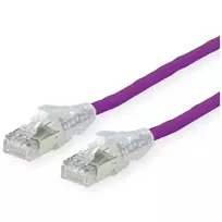 Datwyler - Patch-Cable - RJ-45 (M) į RJ-45 (M) - 5 m - SFTP, PiMF - CAT 6a - Ekranuotas, be halogenų, su apsauga nuo užkabinimo, vytas - alyvinė (21.05.0556)