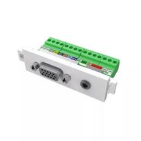 Kištukinis lizdas VGA + 3,5 mm Vision TC3 VGAF3.5MM