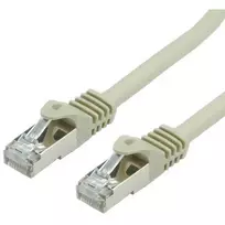VALUE Patch-Cable RJ-45 (M) iki RJ-45 (M) 50 cm SFTP PiMF CAT 6a Liejamas Pilkas