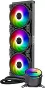 Skysčio aušintuvas CPU AIO PCCOOLER GI-CX360 360mm radiatorius, 2000 RPM siurblys/ventiliatoriai