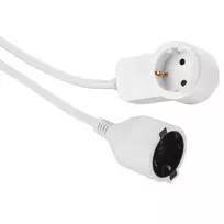 Hama Powerplug ilginimo laidas 3 m 2 AC lizdai Baltas