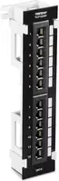 TRENDnet TC-P12C6V - Pataisų skydelis, tinkantis montuoti ant sienos, CAT 6, UTP, RJ-45 X 12