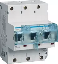 Hager HTN335E. Anzahl der Pole: 3P, Produktfarbe: Grau, Spulenspannung: 690 V. AC Eingangsspannung: 230/400 V, AC Eingangsfrequenz: 50/60 Hz, Nominale