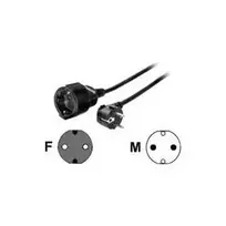 Hama 00047870 ilginimo laidas 5 m 1 kištukinis lizdas Juoda