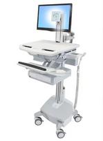 Multimedijos vežimėlis Ergotron StyleView aliuminis pilkas baltas