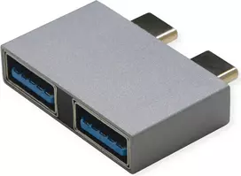ROLINE USB 3.2 Gen1 adapteris 2x C - A ST/BU