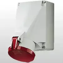 MENNEKES CEE sieninis kištukinis lizdas 5x63A 1145A SoftContact 6h 400V IP44 UT 180° 1145A