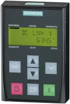 Siemens 6SL3255-0AA00-4CA1 valdymo skydelis su jutikliniu ekranu