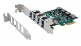 Vidinė USB 3.2 Gen 1 adapterio kortelė EXSYS EX-11044 PCIe VIA VL805