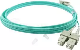 Skaidulinis optinis kabelis BlueOptics CAB-OM3-SC-SC-5M-BO Vandens mėlynos spalvos 5 m OM3 SC SC
