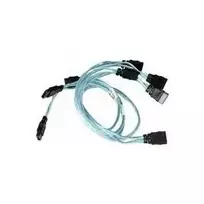 Super Micro Supermicro CBL-0190L - SATA-Kabelsatz - 7-poliges SATA (W) bis 7-poliges SATA (W) (CBL-0190L)