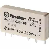 Finder PCB galios relė 24 VDC 170 mW (34.51.7.024.4010)