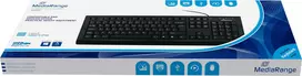 MEDIARANGE MROS101-FR – Laidinė mechaninė klaviatūra su AZERTY išdėstymu, USB, juoda
