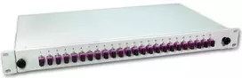 Lightwin LWL Splice Box, 24 skaidulų, 24x SC daugiamodis, 50/125µm OM4 Pigtail Splice Box (SPBOX 24G50 OM4 SC)