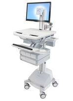 Multimedijos vežimėlis Ergotron StyleView aliuminis pilkai baltas