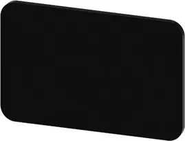 Siemens Bezeichnungsschild aufrastbar, quadratisch (L x B) 27 mm x 17.5 mm unbeschriftet Schwarz SIRIUS ACT 3SU1900-0AD1 (3SU1900-0AD16-0AA0)