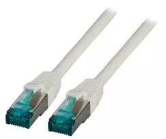 EFB-Elektronik RJ45 jungiamasis kabelis Cat.6A S/FTP LSZH pilkas 5m
