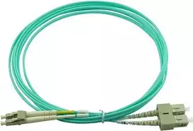 Šviesolaidinis kabelis BlueOptics CAB-OM3-SC-LC-2M-BO Aqua 2m OM3 LC SC