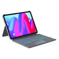 inateck Klaviatūra iPad 11 iPad Air 4-6 Com. QWERTZ pilka