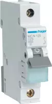 Hager MCN125 automatinis jungiklis 1P 25A 50/60 Hz