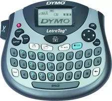 Etikečių spausdintuvas Dymo LetraTag LT-100T su QWERTY klaviatūra – nešiojamas rankinis etikečių spausdintuvas