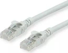 ROLINE 21.15.2503 - Laidas - RJ-45 (kištukas) į RJ-45 (kištukas) - 3 m - UTP - CAT 6 - Be halogenų, liejinis, vytas - Pilka