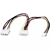 ROLINE Y-Cable 4 pol. HDD / 4 pol. HDD + 4 pol. FDD (11.03.1010)