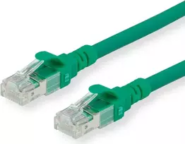 ROLINE - Laidas - RJ-45 (kištukas) į RJ-45 (kištukas) - 1,5 m - UTP - CAT 6 - Be halogenų, liejinis, vytas - Žalias (21.15.2534)
