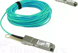 Suderinamas Brocade QSFP28-100G-AOC-7M QSFP28 BlueOptics aktyvus optinis kabelis (AOC), 100GBASE-SR4, Ethernet, Infiniband, 7 metrai (QSFP28-100G-AOC-7M-BO)