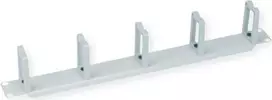 VALUE kabelių valdymo juosta - šviesiai pilka RAL 7035 - 1U - 48,3 cm (19 colių)