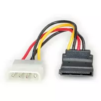 ROLINE adapterio laidas 4 pol. HDD / SATA, kampinis (11.03.1061)