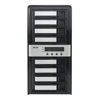 Bokštinis NAS Areca ARC-8050T3U-8 saugojimo serveris su ROC 2GB DDR3, juodas